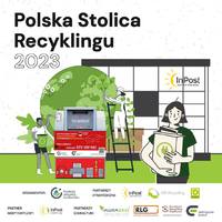 Plakat programu Polska Stolica Recyklingu 2023